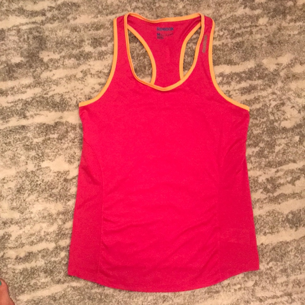 Pink Reebok Workout Tank